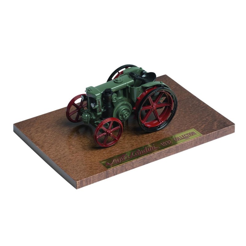 Modellino Landini SuperLandini (1:32) con base in legno