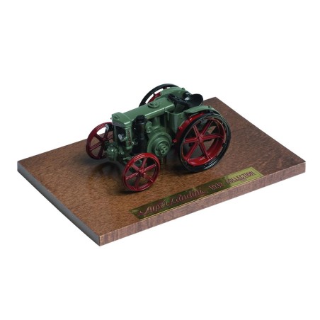 Modellino Landini SuperLandini (1:32) con base in legno
